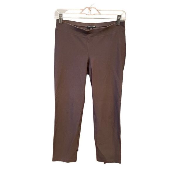Eileen Fisher Women’s Pants Size Petite P Pull On Straight Leg Brown - Picture 1 of 4